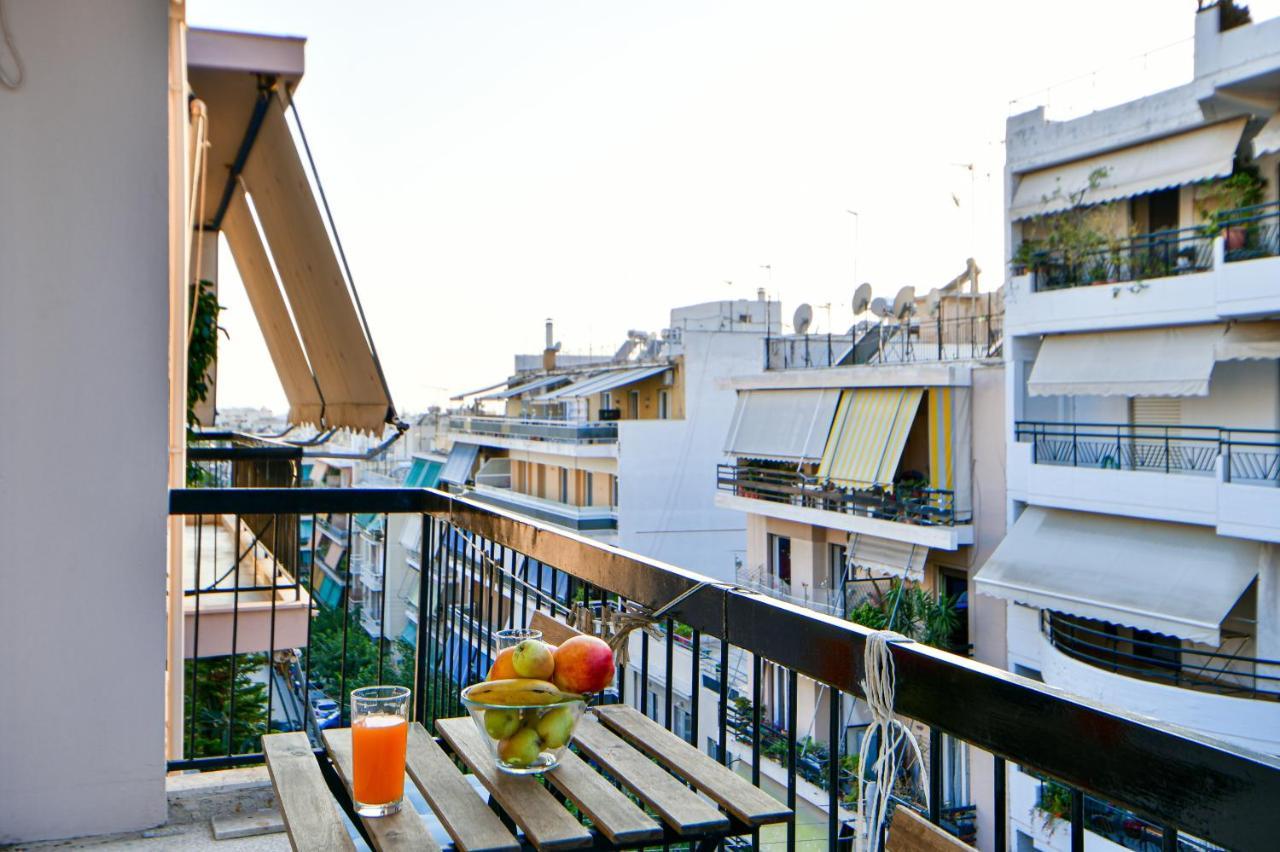 Athenian Sunny Apartment Exteriör bild